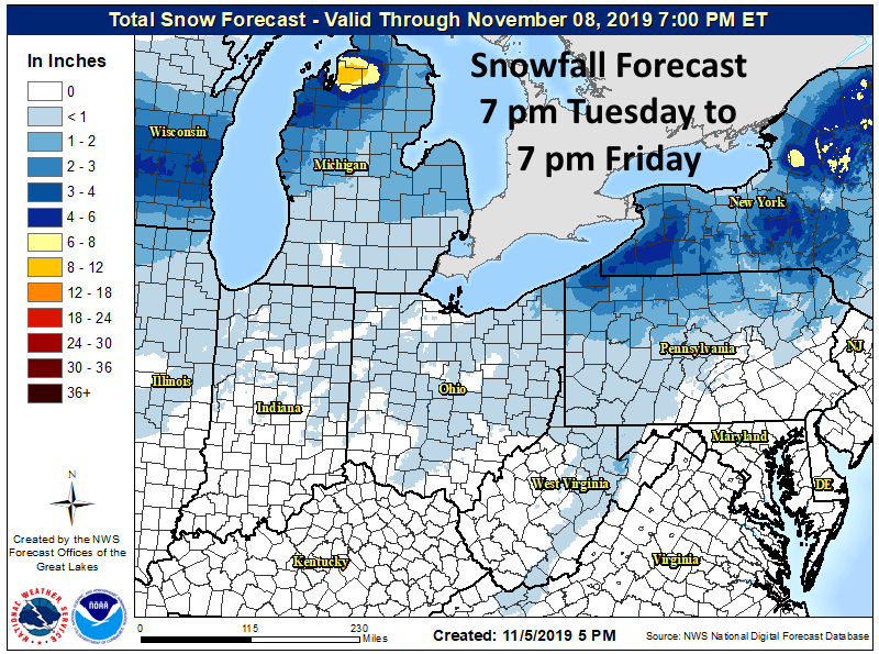 NWSEastern's tweet photo. Parts of the Northeast will see the first measurable snow of the season Thursday into Friday. While most areas will be warm enough for precipitation to start as rain, colder air will be moving into the region late Thu &amp; Thu night, casing the rain to mix with &amp; change to snow. https://t.co/xzBVofQtVW