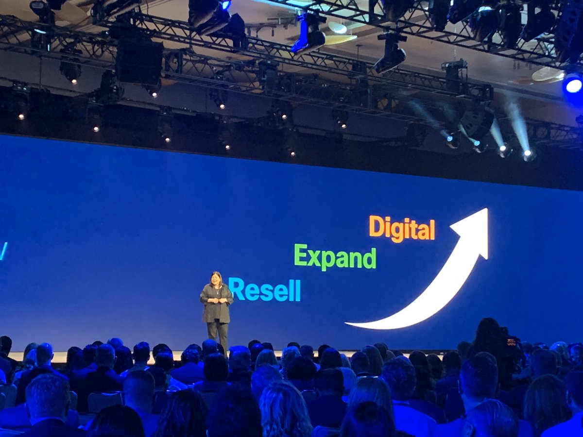tberghoff's tweet photo. The energy at #CiscoPS19 Day 1 was incredible. 3,200 @CiscoPartners here live and 12,000 joining us remotely. And, a surprise benefit - with 3,000+ people singing happy birthday to @ChuckRobbins, I didn’t even have to worry about being out of tune. Excited for Day 2! https://t.co/UH9v3T7etU