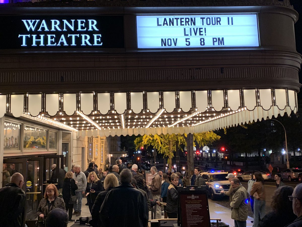 Special night in DC. What a bill for #thelanterntour @EmmylouSongbird @SteveEarle @PattyGriffinNC @The_Mastersons and many more...