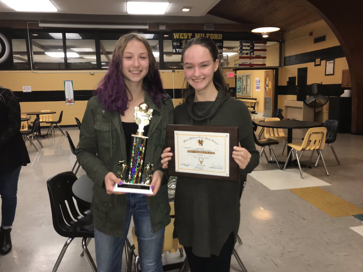WMHStennisteam's tweet photo. Another congrats to our MVP Abby Crane and our most dedicated Mackenzie Dates!! Keep up the great work and good job ladies. https://t.co/5EzhvSbuUy