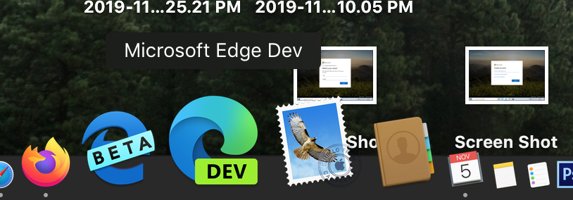 adacosta's tweet image. Woohoo! New #EdgeDev with icon is here! #MicrosoftEdge