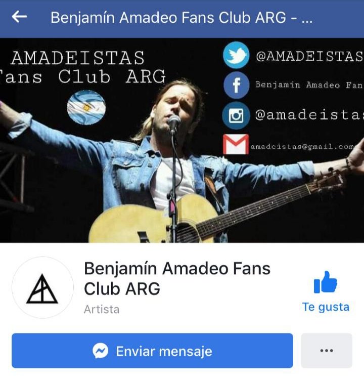 AMADEISTAS's tweet image. NOS PUEDEN SEGUIR EN #INSTAGRAM Y EN #FACEBOOK !!! 📸 👍🏼 #AMADEISTAS #FCArg 🚀

Donde constantemente estamos publicando info, fotos y vídeos sobre #BenjaminAmadeo .