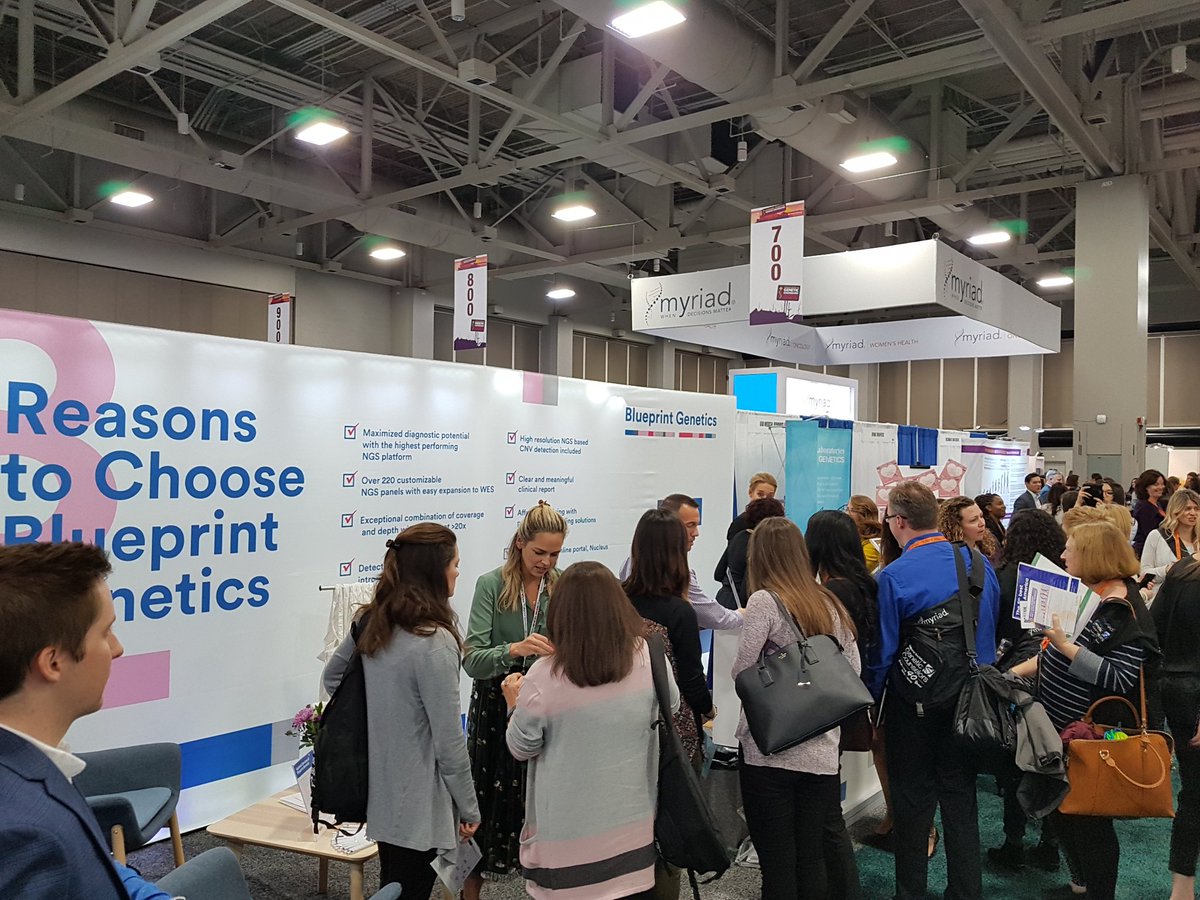 #NSGC19 is on! Already a lot of good conversations booth 629! Nothing as inspiring as discussing with #geneticcounselor! These next few days in #SaltLakeCity are going to be awesome!! #genetics #DigitalTransformation #inspiration