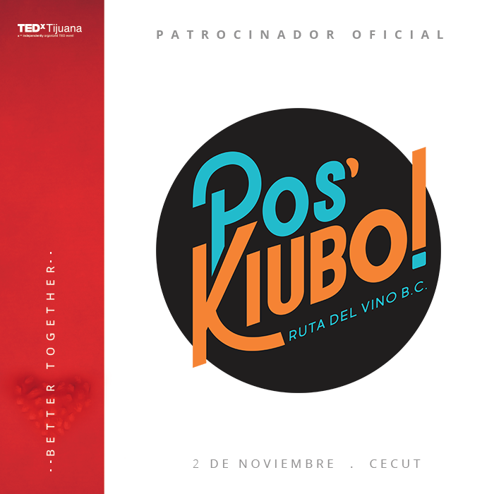 TEDxTijuana's tweet image. Seguimos agradeciendo a todos los patrocinadores que hicieron esta edición posible: Pos' Kiubo Ruta del Vino B.C., ¡con su ayuda #TEDxTijuana fue un éxito! ❌❤️
