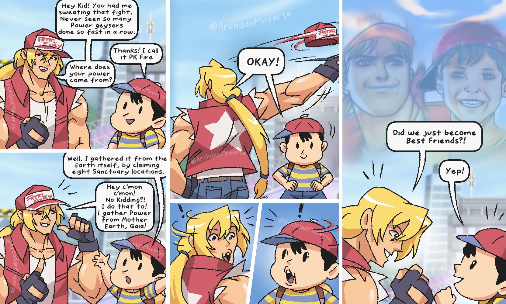 Terry Bogard From The Fatal Fury Series Joins Super Smash Bros