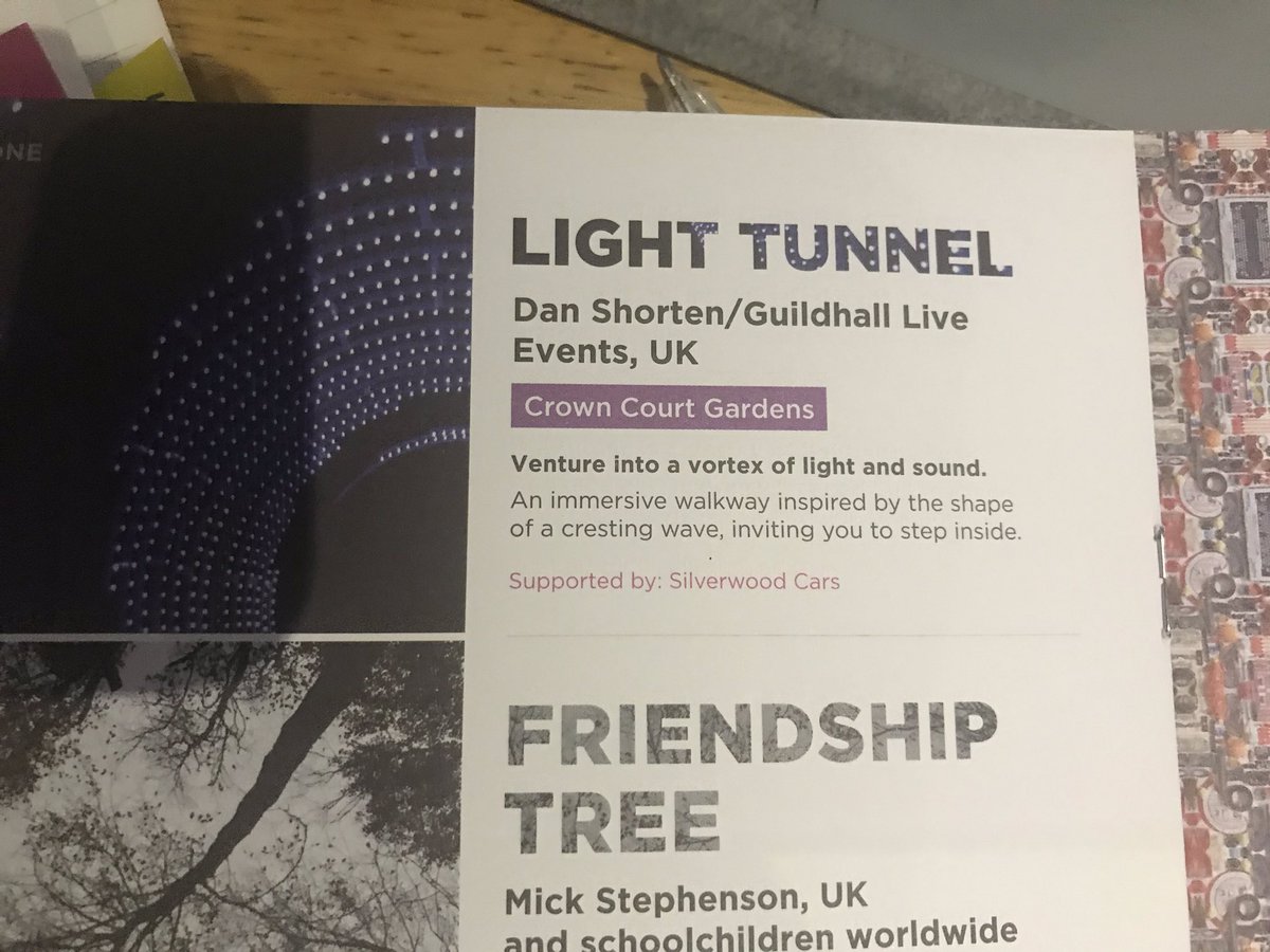 Pleased and proud to see <a href="/SilverwoodCars/">Silverwood Cars Ltd</a> and @EMGSolicitors supporting #LumiereDurham - coming next week!