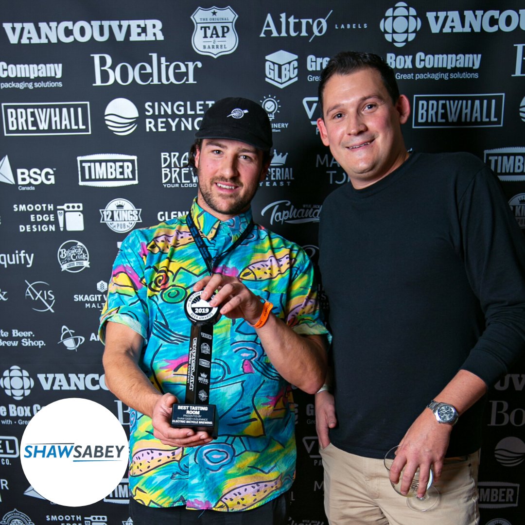 ⭐️ Best Tasting Room Design went to <a href="/Ebbeervancouver/">Electric Bicycle Brewing</a> Presented by Shaw Sabey &amp; Associates Ltd

Creative Industry Awards are presented by <a href="/majortomagency/">Major Tom</a> CONGRATS TO ALL THE WINNERS!

📸: @justjash #BCAged10Years #beerstagram #bcbeerawards #bcbaX