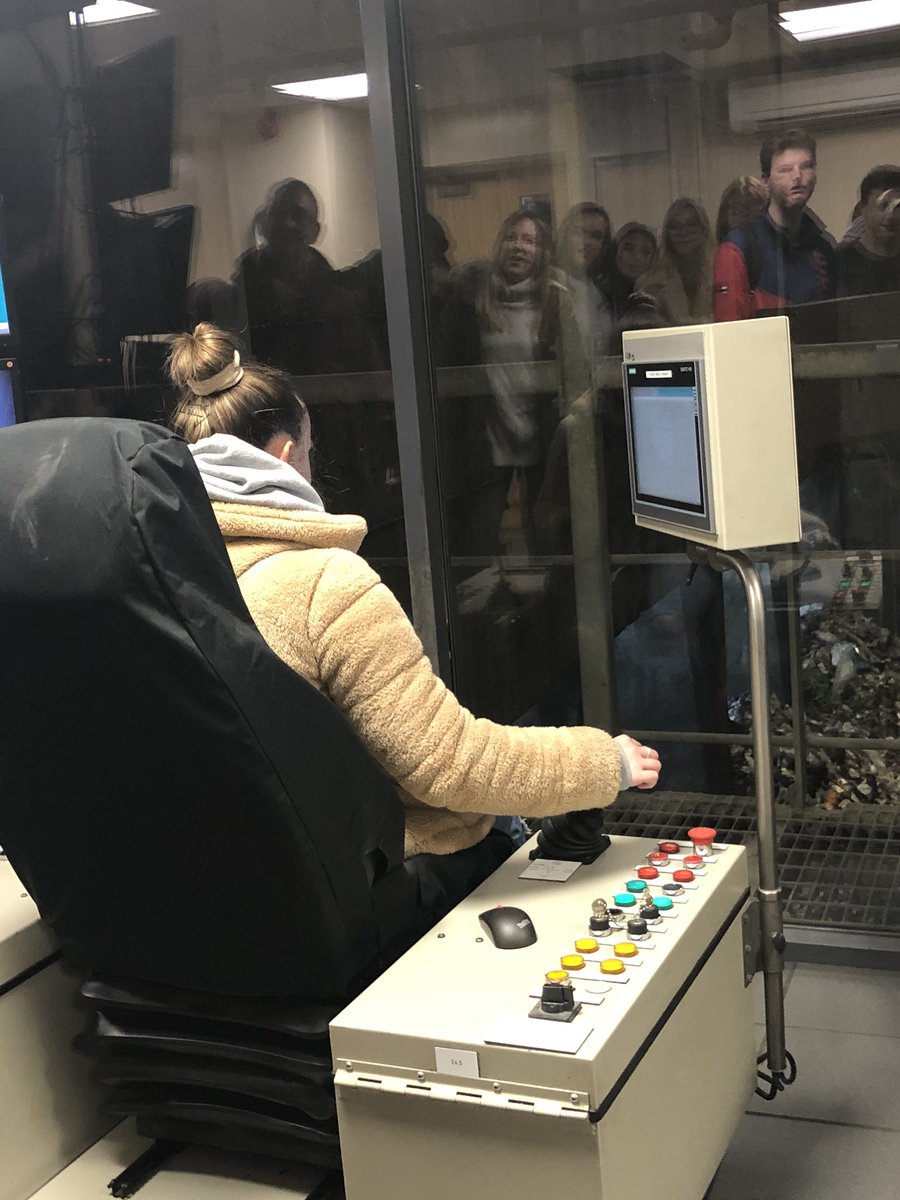 Michelle Bloor (@drmichellebloor) on Twitter photo Fantastic visit to <a href="/VeoliaUK/">Veolia UK</a> Marchwood ERF today with <a href="/UOP_SEGG/">SEGG, University of Portsmouth</a> students taking the Environmental Pollution & Waste Management module. Operating the grab & transfering waste from bunker to furnace is always popular, & today was no exception. #fieldtrip <a href="/UopEnvsci/">SEES UoP Environmental Programme</a> <a href="/PortsmouthGeog/">Portsmouth Geography</a> Fantastic visit to <a href="/VeoliaUK/">Veolia UK</a> Marchwood ERF today with <a href="/UOP_SEGG/">SEGG, University of Portsmouth</a> students taking the Environmental Pollution & Waste Management module. Operating the grab & transfering waste from bunker to furnace is always popular, & today was no exception. #fieldtrip <a href="/UopEnvsci/">SEES UoP Environmental Programme</a> <a href="/PortsmouthGeog/">Portsmouth Geography</a>