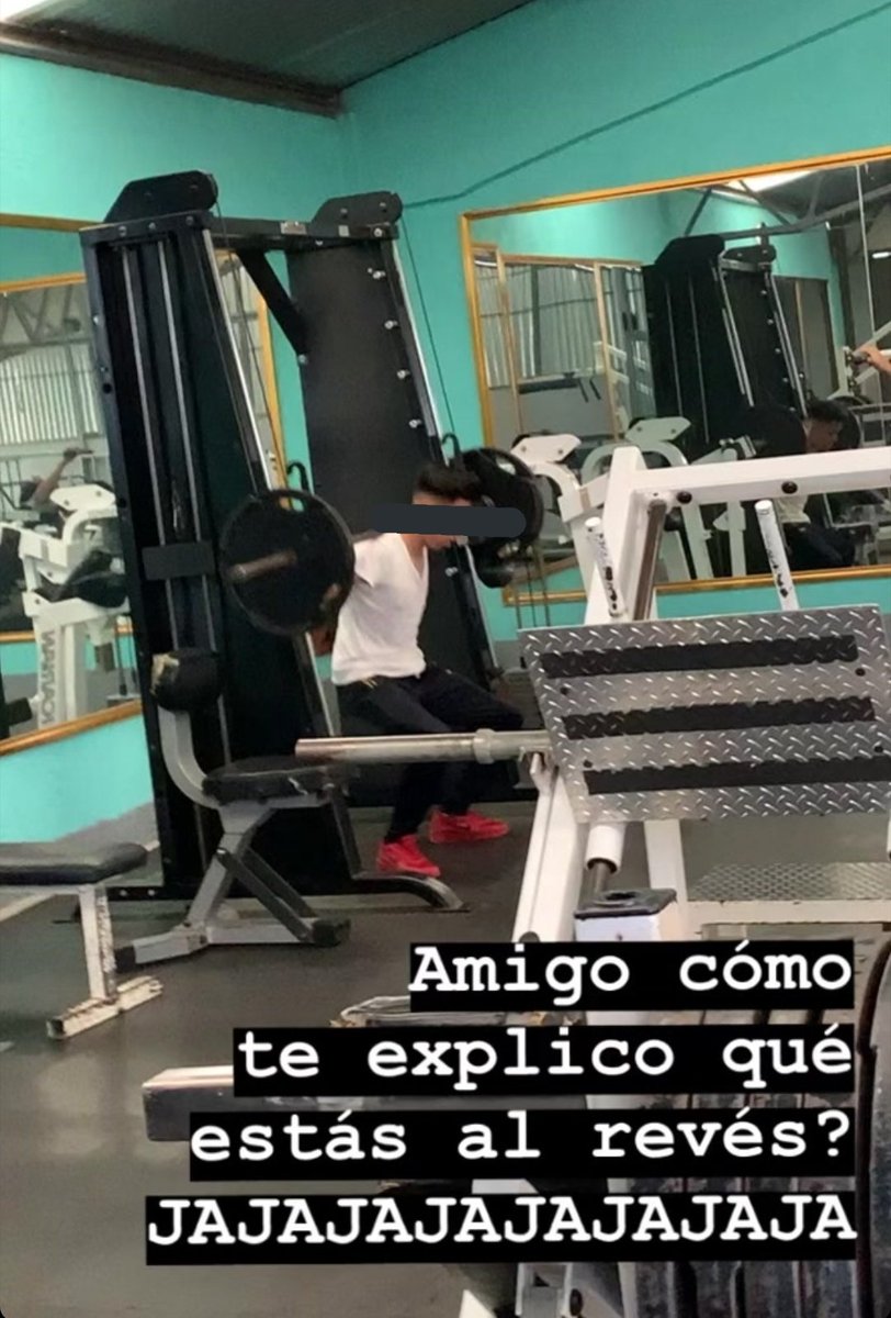 RENOBATOJR's tweet photo. Pues vas le dices cómo es y ya, que frustrante ver gente que en vez de apoyar porque llevan tiempo en gym  se dedican a burlarse de la gente nueva, hablan mucho de la superación de su cuerpo ylv pero su mente es una mierda. Solo deberían recordar que ellos también empezaron de 0. https://t.co/6H6NiRZAcg