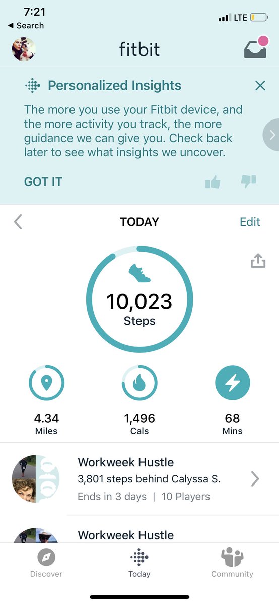 suzboop's tweet photo. Thought I’d sync my @fitbit - b/c I’m here and all... #howmeta #cmxconnect https://t.co/UJClGL8jZ2