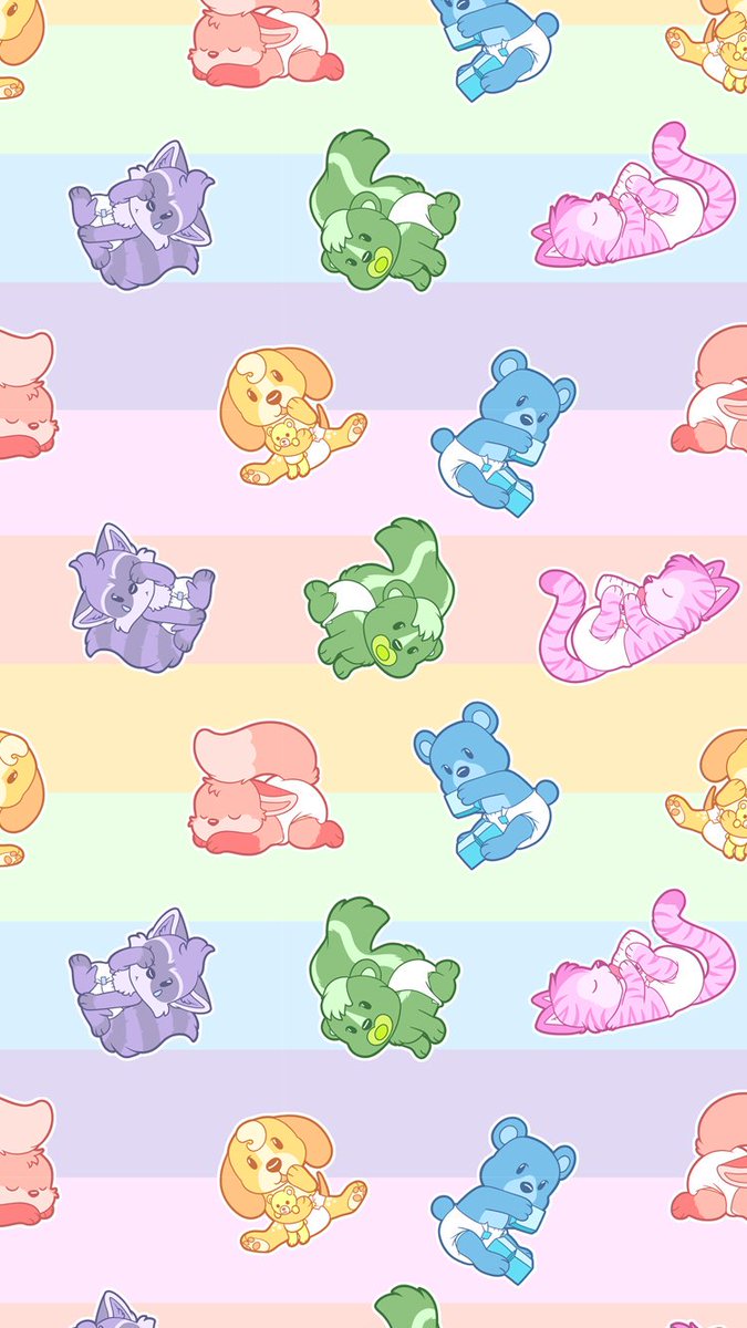 AngelpuppyArt's tweet image. I made a cute little pattern! I worked all day on it. It has been a goal of mine to complete a cutesy pattern like this with my own original artwork. Feel free to use it!
Here are the downloads: sta.sh/2bbup89dcod
