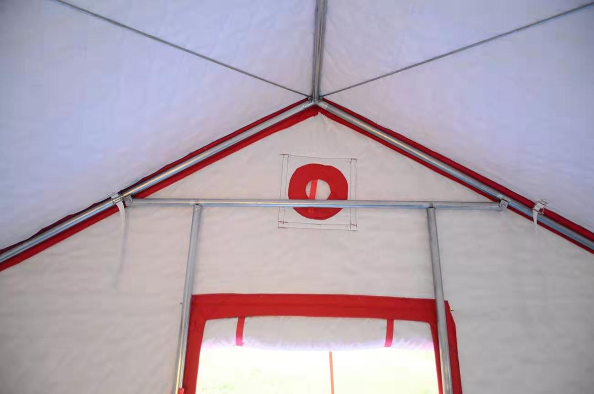 ZhangRobin4's tweet photo. High-quality military emergency relief shelter, factory direct supply, price affordable, size color LOGO can be customized #militarytent #emergencytent #relieftent #shelter https://t.co/zEaN4n1A0k