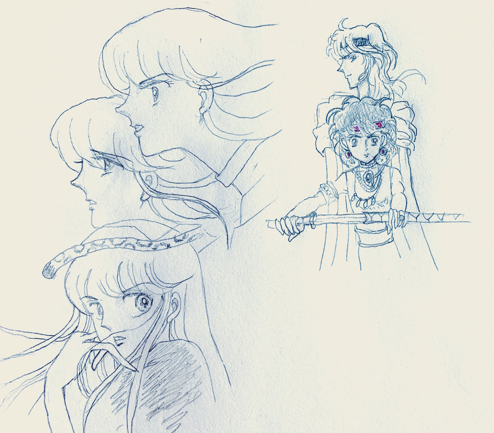 Tenshi 模写 篠原千絵 闇のパープルアイ 海の闇月の影 天は赤い河のほとり T Co Azg5af4gf9 Twitter
