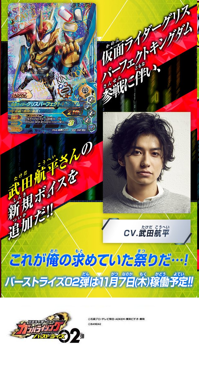 仮面ライダーバトル ガンバライド - ガンバライジング BS2弾