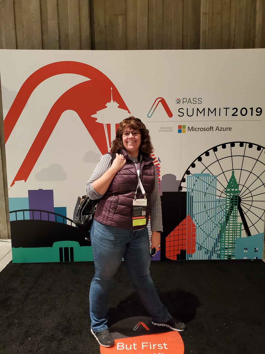 sqlSmiles's tweet image. Made it to #summit2019 #pass