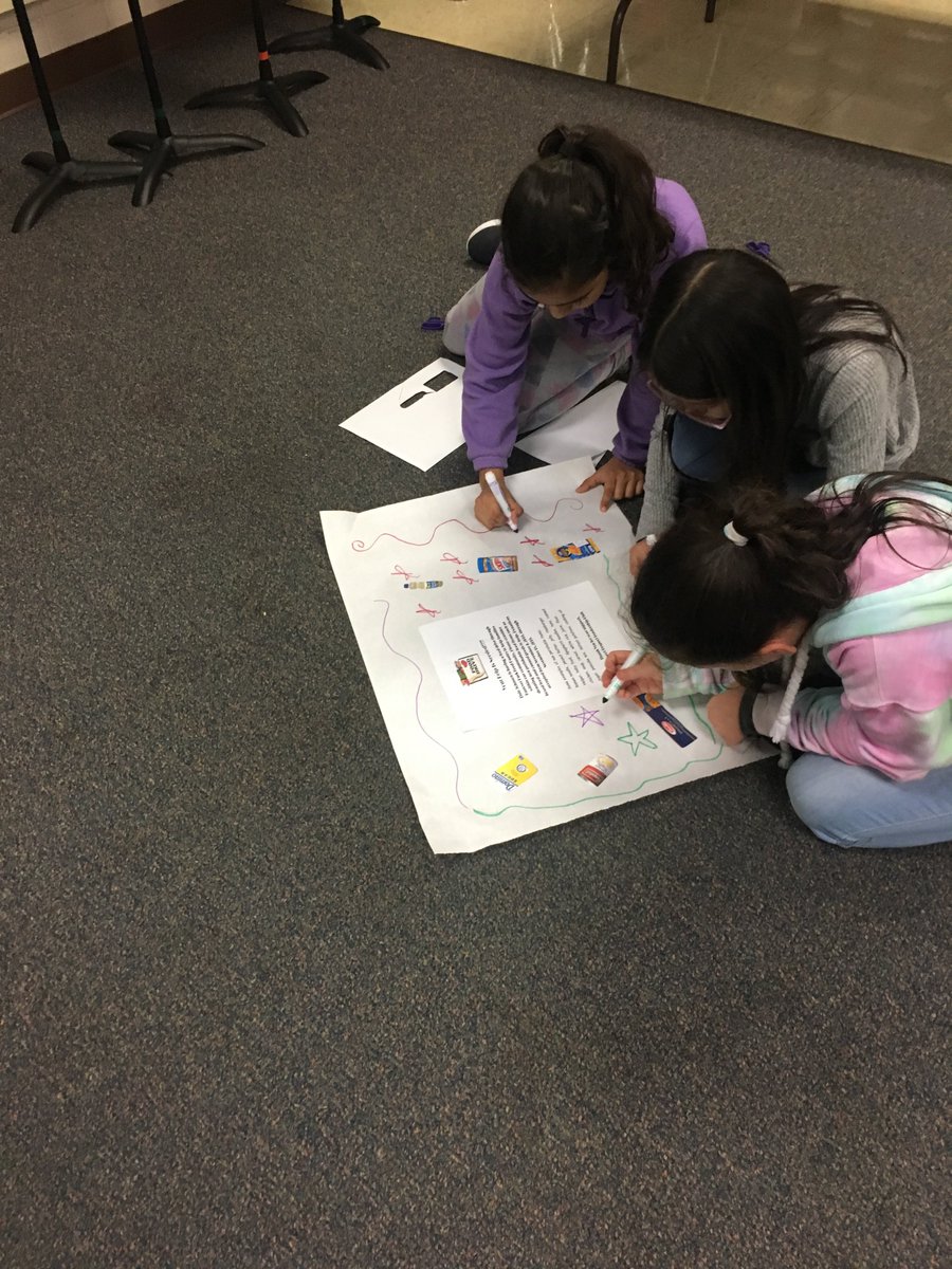 PatelmELL's tweet photo. Expect Respect students are busy making posters for the Hanover Park Food Drive!!! @CCSD93 @EJPrincipalD93 @D93Jaguars https://t.co/HAS8J62Oj8