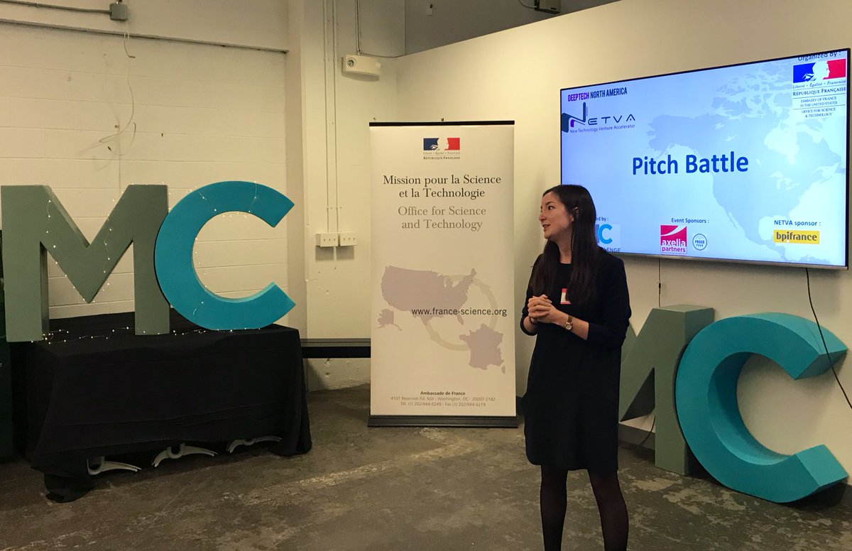Thank you to <a href="/MassChallenge/">MassChallenge</a> for hosting tonight’s #PitchBattle, allowing 5 French promising technology startups compete against 5 talented American #entrepreneurs. Congrats to the 5 winners: <a href="/weFalco/">Falco</a>, @JamberInc, <a href="/PrediSurge/">PrediSurge</a>, <a href="/AshoredCA/">Ashored</a> and <a href="/knotlog1/">KNOT</a>! 🍷🐝