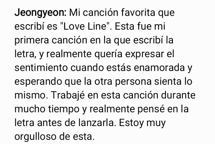 Rocio The Feels En Twitter Jeongyeon Mi Cancion Favorita Que Escribi Es Love Line Esta Fue Mi Primera Cancion En La Que Escribi La Letra Y Realmente Queria Expresar El Rocio The Feels En Twitter Jeongyeon Mi Cancion Favorita Que Escribi Es Love Line Esta Fue Mi Primera Cancion En La Que Escribi La Letra Y Realmente Queria Expresar El