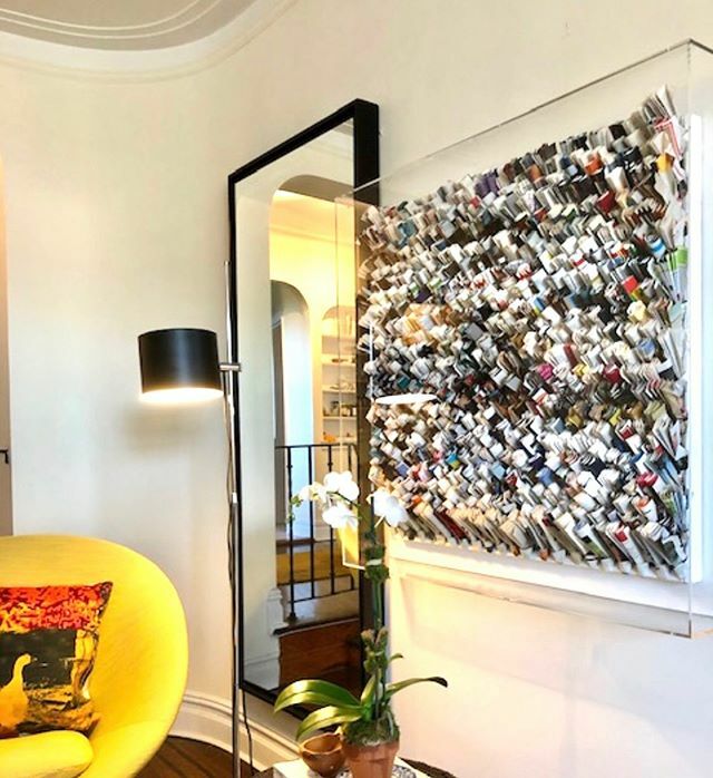 RobynsArt's tweet photo. Hang in’ in the Bronx ... thank you for for collecting! Love seeing my works in their new homes....and thanks for those that connect artists to collectors like @studiopyramid #ny #canadianart #paper #buyart this piece is titled ‘Isabel Vincent’ https://t.co/uhk4Gb0jwi