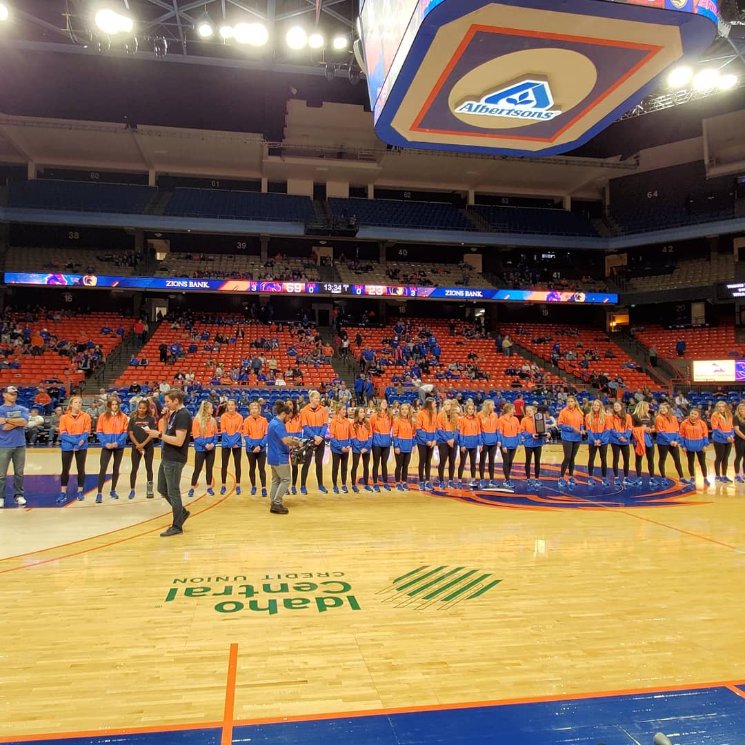 BroncoSportsSOC's tweet image. The back2️⃣back regular-season champs were honored tonight at the @boisestatembb game.

Catch them in action Thursday at 2 p.m. over at Boas Soccer Complex!

#BleedBlue #29Strong #AtThePeak