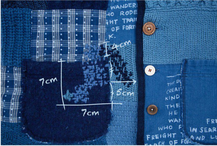 Porter Classic 銀座 Making Of H W Patchwork Knit Cardigan T Co S6hdcyfglw