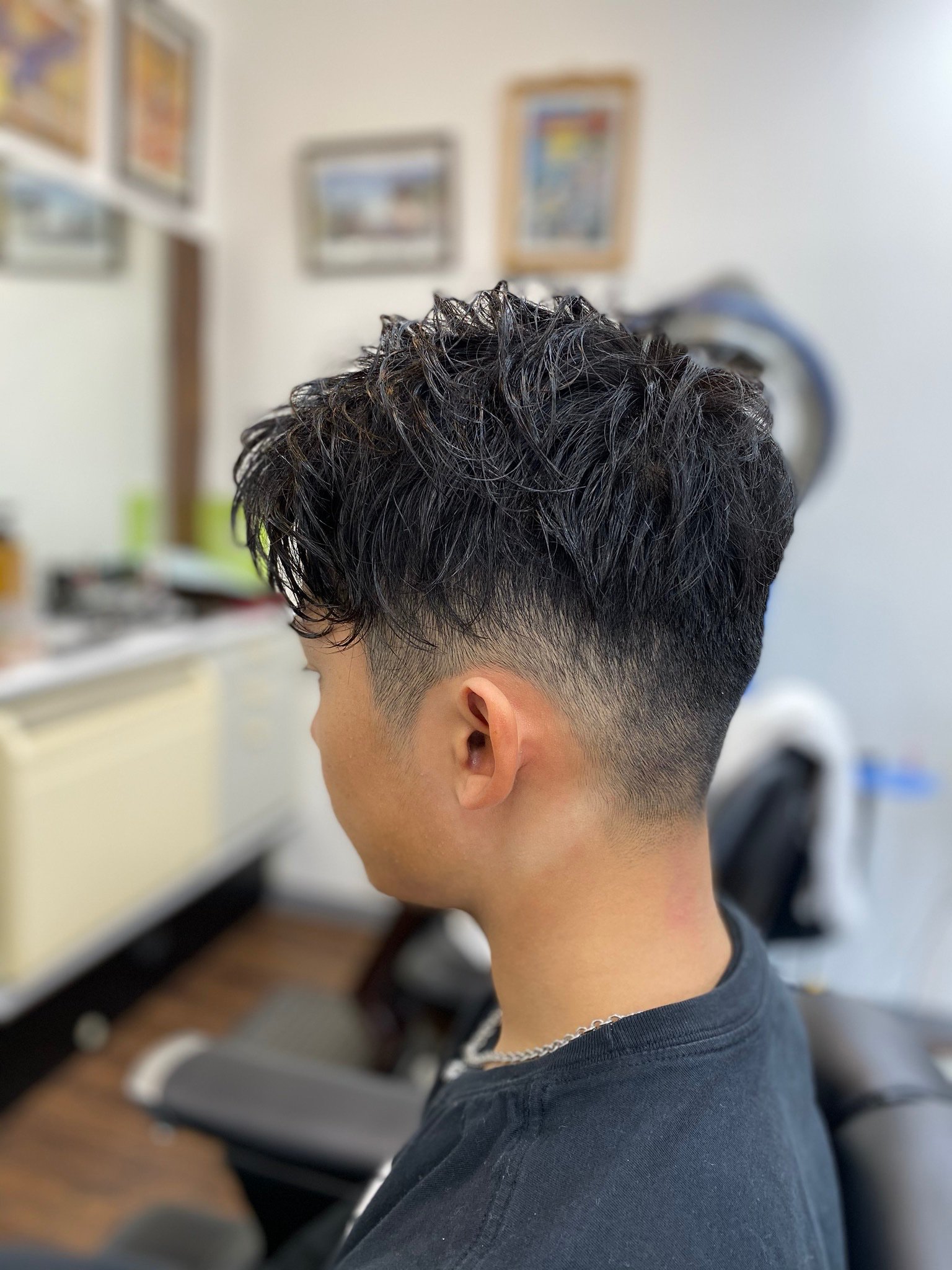 Barber Space クセをいかして 社会人カット 春日部 Barberspace 床屋 理容室 メンズ美容室 メンズカット Barber Fade フェード 2ブロック 春日部床屋 春日部理容室 春日部barber 秋 スポーツの秋 旅行 メンズカット ショート ショート