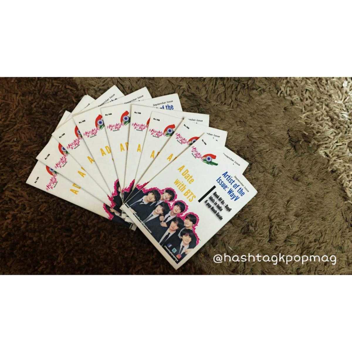 Hashtagkpopmag's tweet photo. Nothing feels so bliss than watching our magazines reach safer hands!
Thank you for all your love! Keep supporting us for more! 
With love @Hashtagkpopmag and @letskpopindia. ❤

#Hashtagkpop #HashtagKpopMagazine #Kpop #KpopMagazine #KpopIndia #KpopinIndia #LetKpopIndia https://t.co/z5Ul1dfK8n