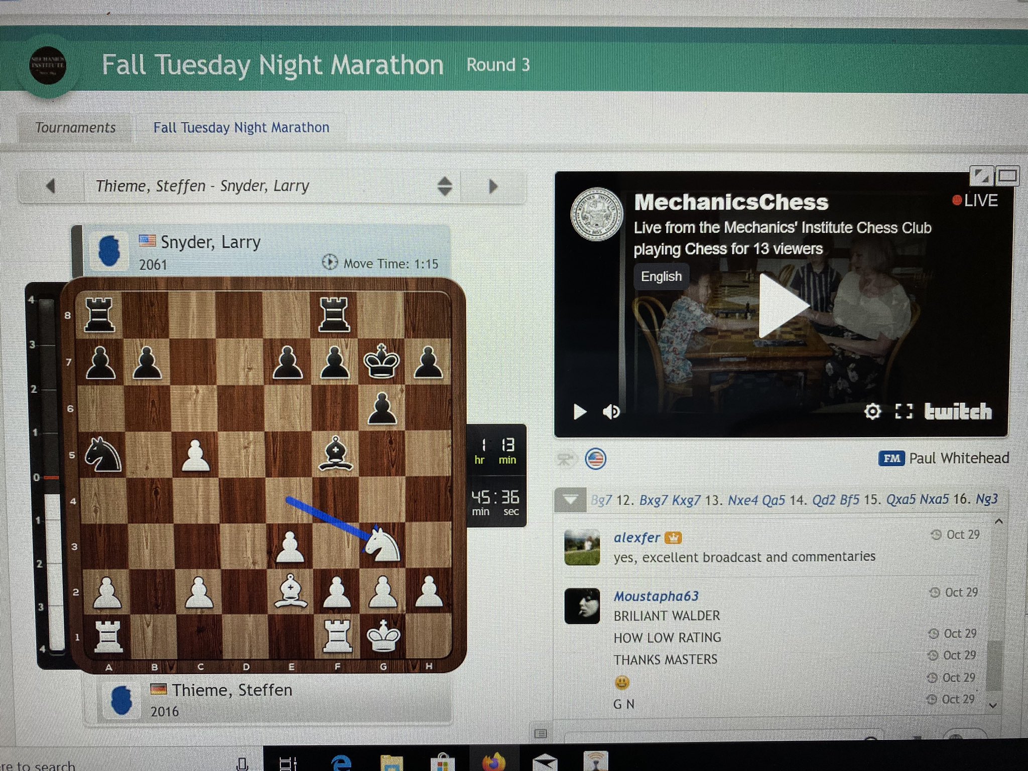 chesslive.com - Play Chess Online Against the  - Chess Live
