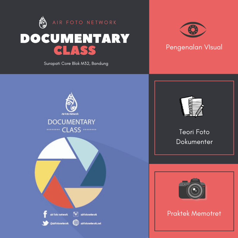 Fots, selain itu buat kamu yang pengin fokus ke Documentary Photography ada juga loh kelasnya, biar lebih spesifik apa aja sih sebenernya yang harus di pahami di Documentary Photography ini.
Nah kalau info nya dirasa kurang langsung klik bit.ly/34xXlmN