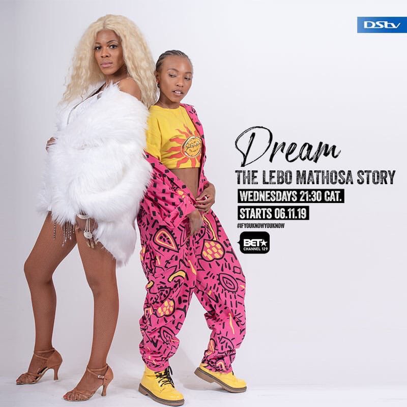 TvMzansi's tweet photo. The day we’ve all been waiting for has arrived. Our icon Lebo Mathosa’s story translate to our screens tonight.

Our stories are our gold, RT if you’re happy &amp; can’t wait for this moment.

Brought to us by @BET_Africa we get another @portiagumedesa ‘s work. #LeboMathosaBET https://t.co/yNT36qD3Ln