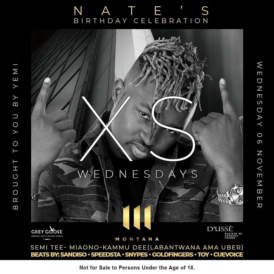 nate_rsa's tweet photo. Tonight we go live at @montanatheclub #XSWednesday hosted by Yemi.
PUUUUULLL UUUUPPP 🔥🔥🔥🔥 https://t.co/Es7eh2B01A