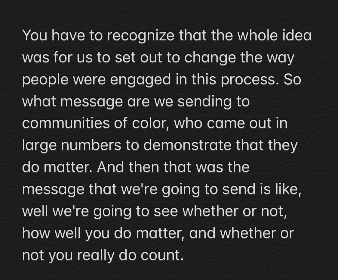 stephanie_murr's tweet photo. I asked @juliaforboston if she supports a recount. Here’s her full quote #mapoli #bospoli https://t.co/8NzHmrozuH