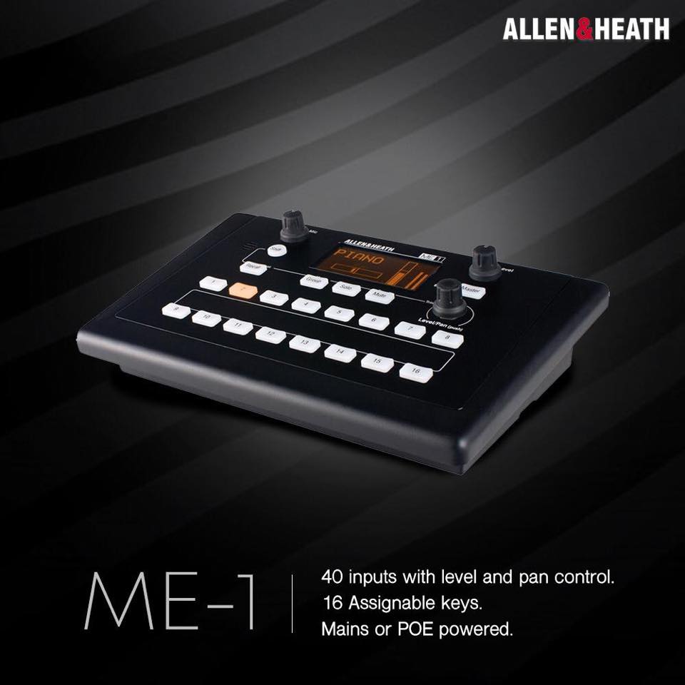 suninfonet's tweet photo. Here are many important features you need to know about Allen &amp; Heath ME-1. To know in details, contact us at info@sungroup.net. https://t.co/t6702YLS7G