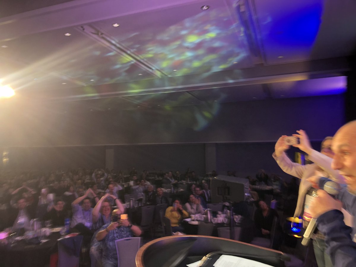 KatyaJean's tweet photo. @DeanRameen getting the #NASPAWRC crowd pumped for #naspawrc20 in Anaheim https://t.co/RCrJ0qiRyi