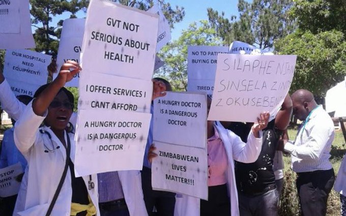 striking zim doctors