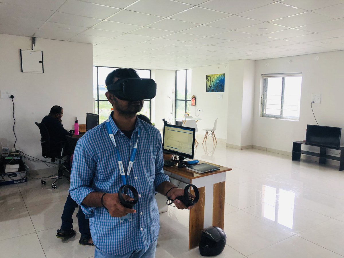 itsmevik's tweet image. #OculusQuest development in progress @believecreative #unity3d believecreative.com