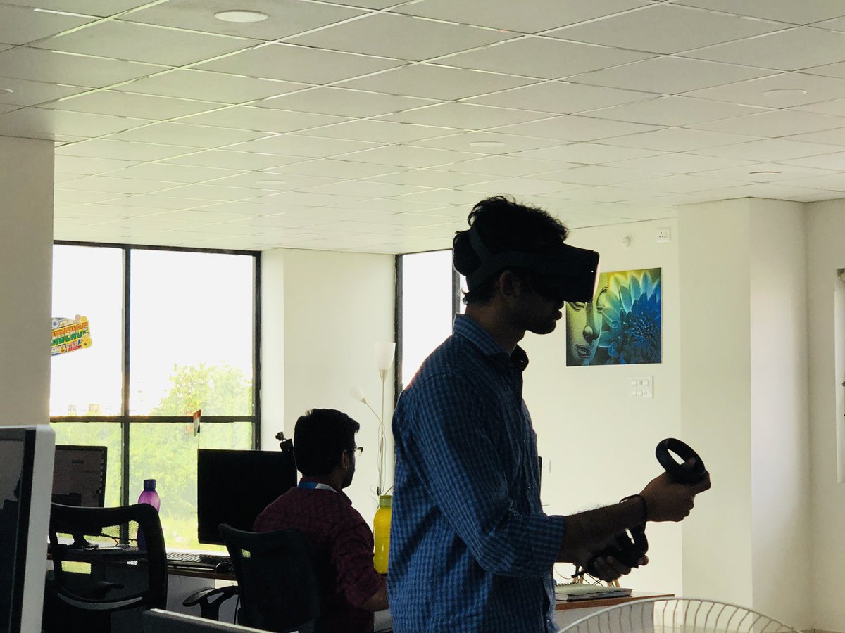 itsmevik's tweet image. #OculusQuest development in progress @believecreative #unity3d believecreative.com