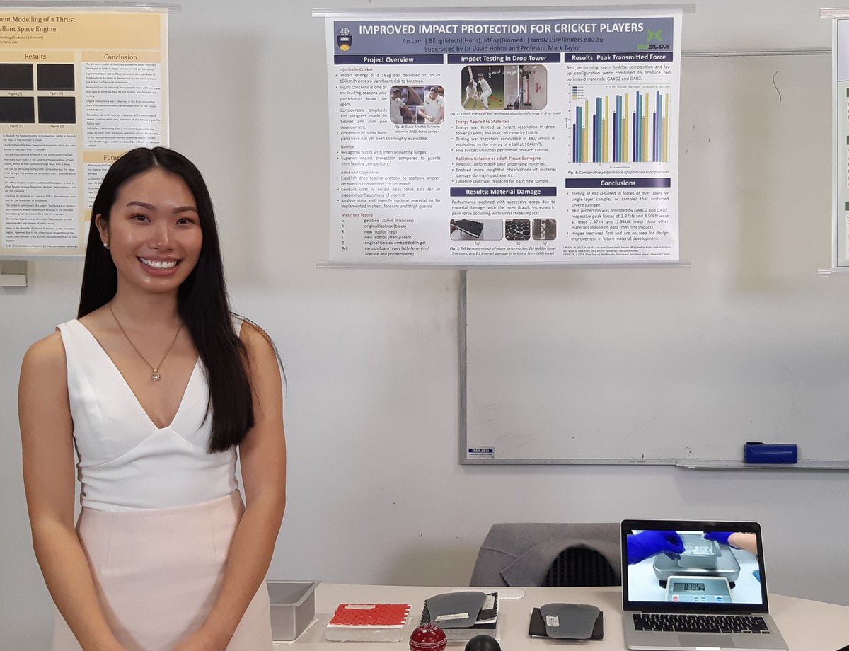 2 of 2. #Congratulations Rikki for winning the SMBE Prize for Best Overall Biomedical Engineering Project, with @johncosti, Chris & myself. Superb work Anika, Thomas, An, Lauren, Jessica, David & Brandon. Very proud! @physiokeren @Williams_Kym_ @ProfMarkTaylor @small_reynolds