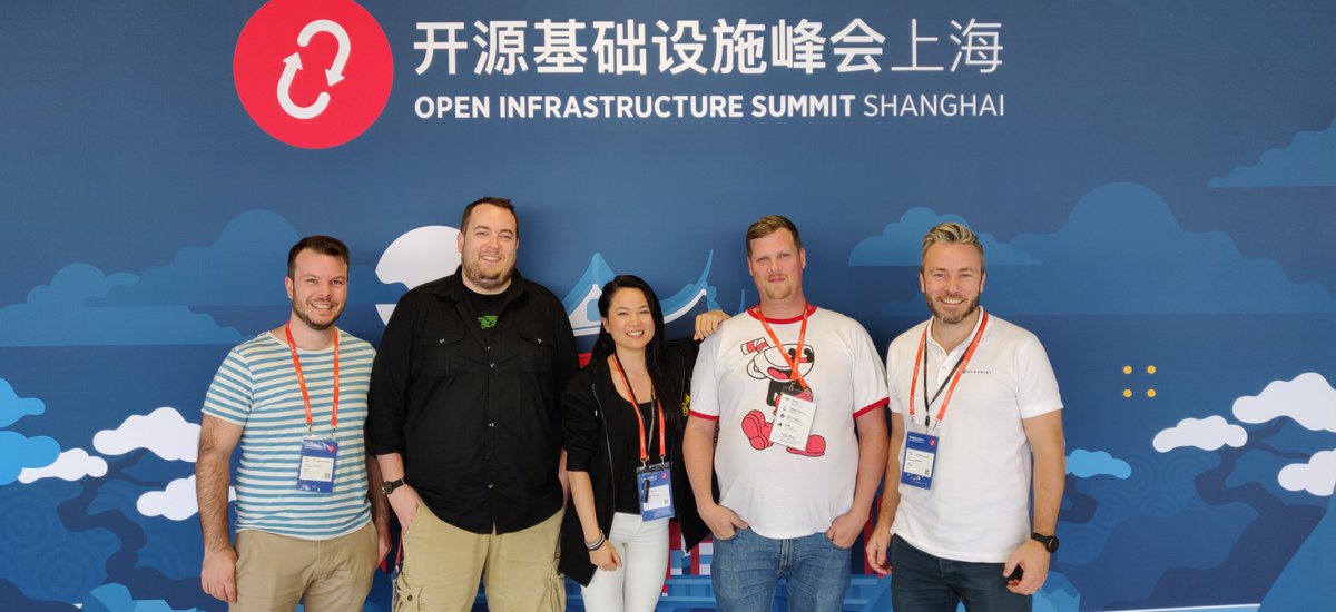 dynamister's tweet photo. We are wrapping up a few wonderful days at the Open Infrastructure Summit in Shanghai. Truly have enjoyed the lectures, workshops and the people! #OpenInfraSummit https://t.co/2Z2ddXJb8H