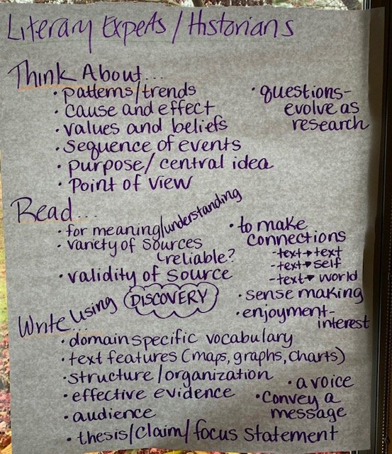 ATep46's tweet photo. 1st day back yest @Region1CentralO @aroy_dr w K-8 tchr ldrs/admins &amp; w @HollanderHolly @CTScienceCenter 👏Und discip-specific literacy/what experts shifting our lens as observers to dev fdbk as to how tchrs impact lrnrs as mathematicians, scientists, historians @ReVISION_Learng https://t.co/nY6Wr4jfGZ