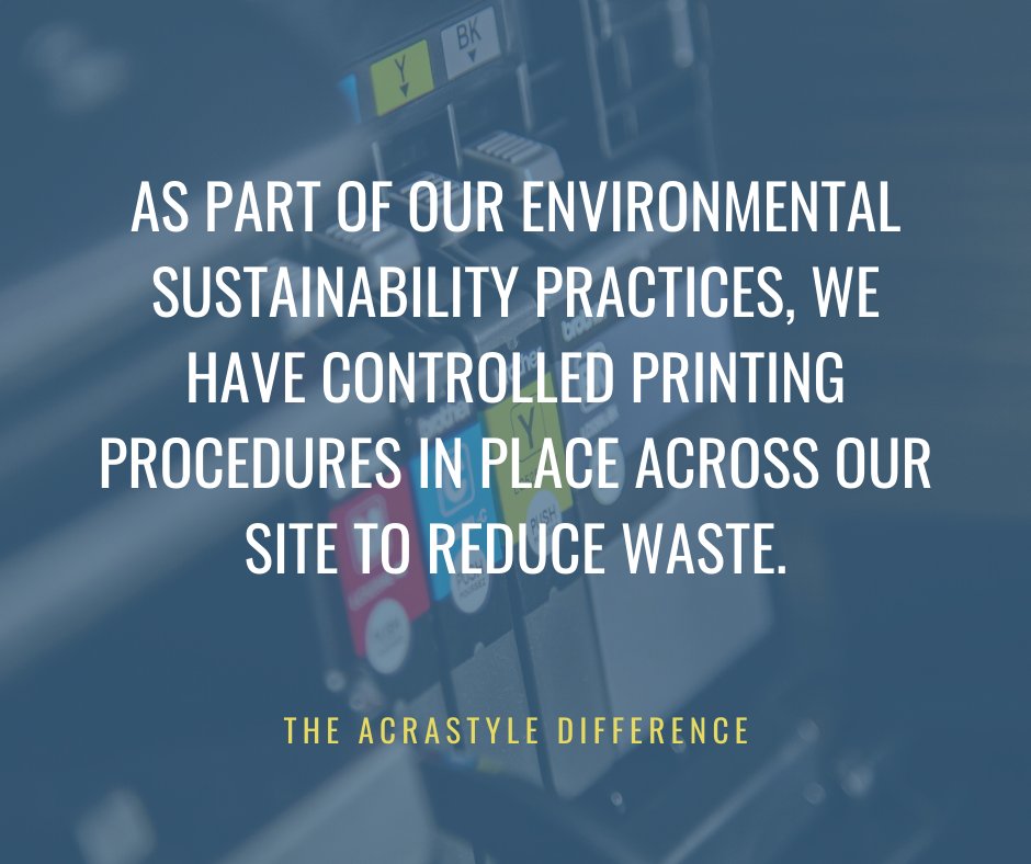 Acrastyle's tweet photo. We are dedicated to ensuring that we are as environmentally sustainable as possible - small measures like this make a huge difference to the environment!
-
#acrastyle #enrionmental #sustainability #printing #waste #acrastyledifference https://t.co/pZbRT4JAKM