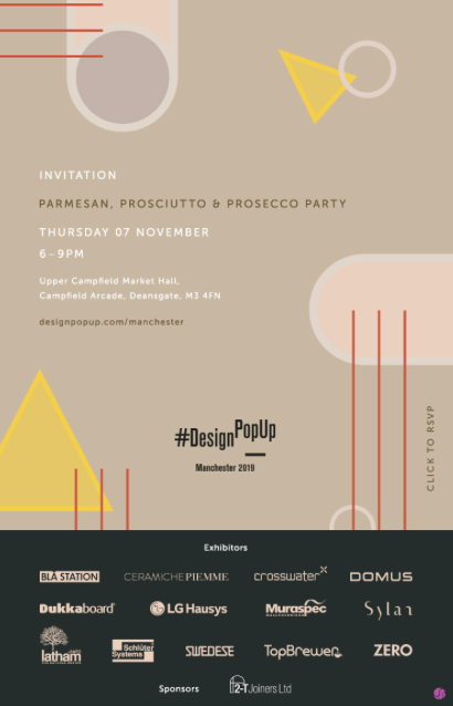 #Architects #designers and #specifiers! 

Come along to @_designpopup's Parmesan, Prosciutto & Prosecco evening tomorrow from 6-9pm at Upper Campfield Market on Deansgate in Manchester. 

RSVP here: designpopup.com/rsvp

#architecture #design #specification #HIMACS