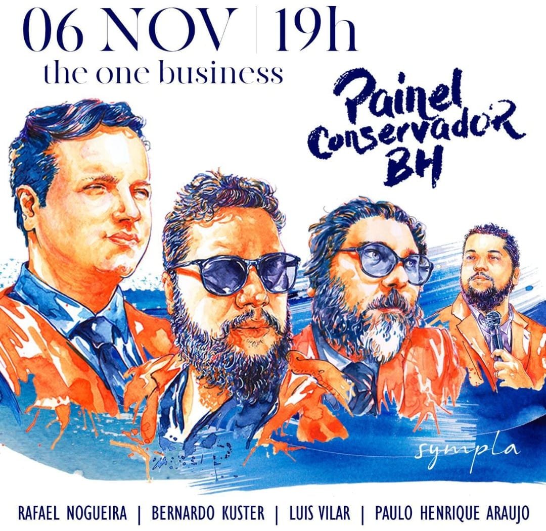 PainelBH's tweet photo. É hoje! 
Logo mais a noite temos um encontro marcado. Vamos prestigiar: @r_nog, @bernardopkuster, @luisvilar_, @pharaujo85 e fazendo a cobertura @visaomacro!
Até já! https://t.co/fktpyrNPPX