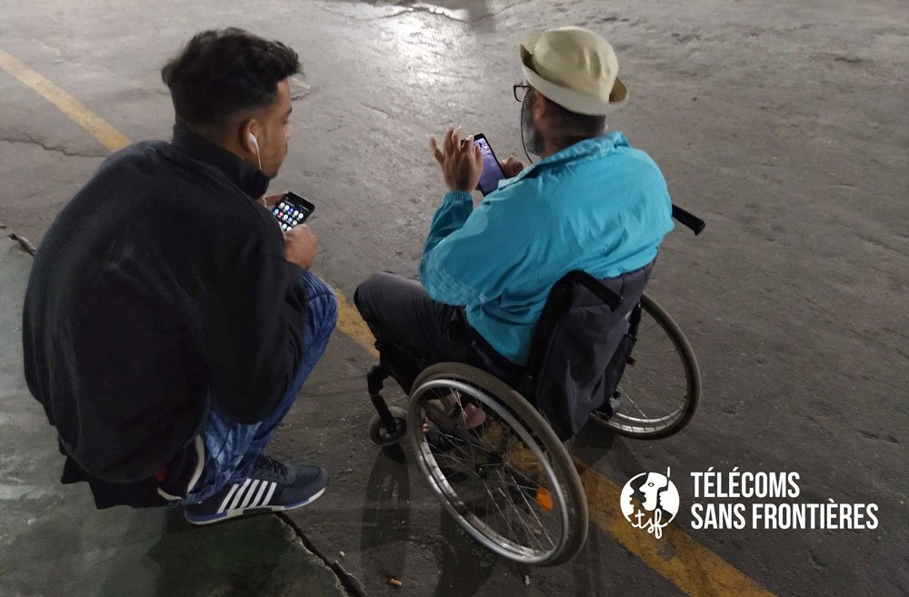 TSF_Intl's tweet photo. A bit of “normal life” thanks to communications: TSF and IOM renewed their agreement to continue providing internet connectivity in the Bira Temporary Reception Centre, in the city of Bihać, #Bosnia. @UNmigration #TSF_Bosnia #TSF_DisasterResponse https://t.co/AGGaM25Mky