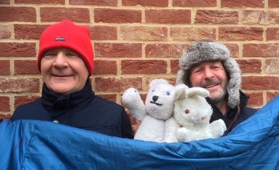 Reepham Rotary (@reephamrotary) on Twitter photo It's getting colder but Rob and Roy still determined to sleep out for <a href="/CharityTBF/">BenjaminFoundation</a> on November 14. Over £1000 raised so far but please help them push on. Giving at bit.ly/robandroy. #homelessness It's getting colder but Rob and Roy still determined to sleep out for <a href="/CharityTBF/">BenjaminFoundation</a> on November 14. Over £1000 raised so far but please help them push on. Giving at bit.ly/robandroy. #homelessness