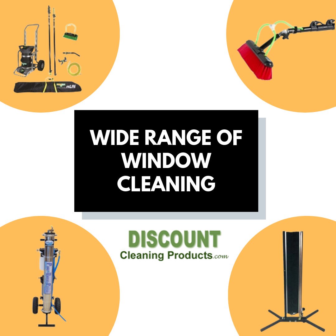 DiscountClean's tweet image. We offer easy cleaning window solutions. Explore from a wide range of products including hybrid water-fed pole, carbon fiber water-fed pole, window cleaning kit, etc.
Buy Now: bit.ly/2quSzYM
.
.
#cleaning #windowcleaningtools #windowcleaningkit #windowcleaning