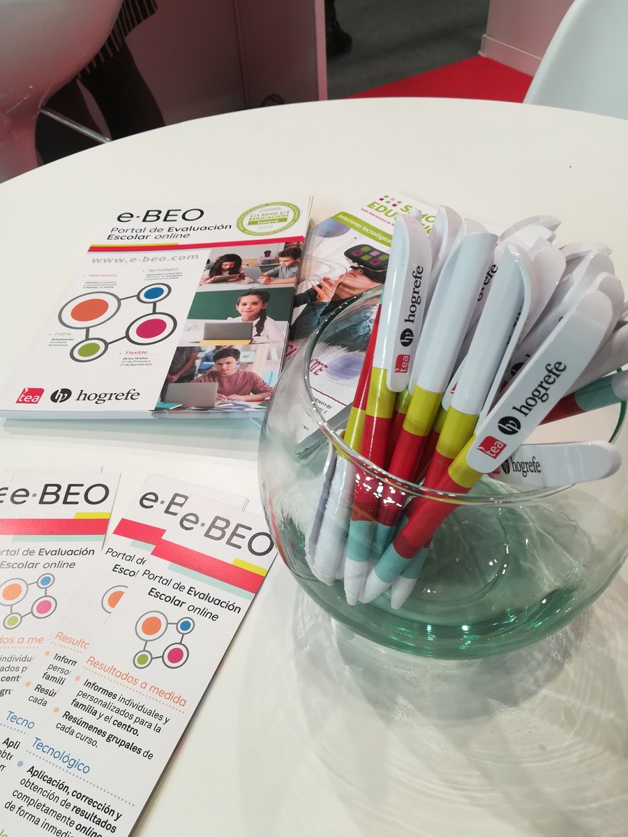 TEAEdiciones's tweet photo. Segundo día de #SIMOEDU19 en marcha!! 🔝No te olvides de pasar por nuestro Stand 6F15 y pedirles toda la información que necesites a nuestros compañeros sobre el nuevo portal de Evaluación Escolar Online, #eBEO
➡️https://t.co/UnKywAzUpb https://t.co/Oh7PfWOT7r