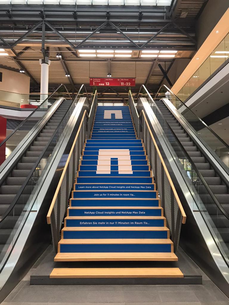 NetAppEMEA's tweet photo. #NetApp is everywhere #FujitsuForum. Lots of engagement 🙂 check out #Fujitsutv for our exclusive interview with Cristiano Albergio &amp; Richard Hegberg. Next with @alexwalln at 1pm today🙂 @NetAppGermany https://t.co/Ft1TzWNntS