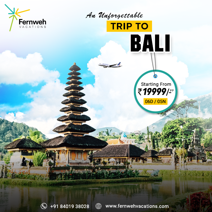Get an unforgettable trip to Bali with Fernweh Vacations
Book Now:+91 8401938028 | fernwehvacations.com/destination/ba…

#Bali #BaliTour #BaliTourPackage #FernwehVacations