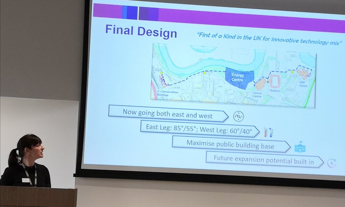 ScotRenew's tweet photo. .@StirlingCouncil Roz Smith shows scale of district heat network funded by #LCITP @ScotGovEnergy. Great local involvement in evidence throughout project https://t.co/jmltSWHNXL